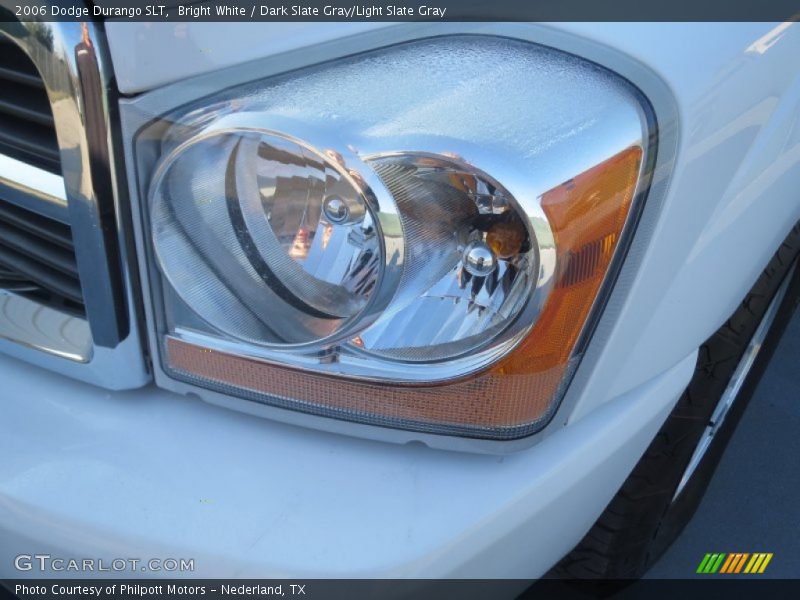 Bright White / Dark Slate Gray/Light Slate Gray 2006 Dodge Durango SLT