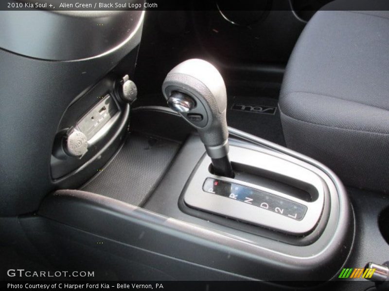 Alien Green / Black Soul Logo Cloth 2010 Kia Soul +