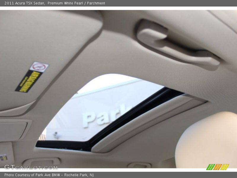 Premium White Pearl / Parchment 2011 Acura TSX Sedan