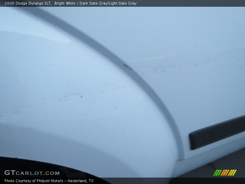 Bright White / Dark Slate Gray/Light Slate Gray 2006 Dodge Durango SLT
