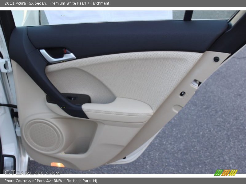 Premium White Pearl / Parchment 2011 Acura TSX Sedan