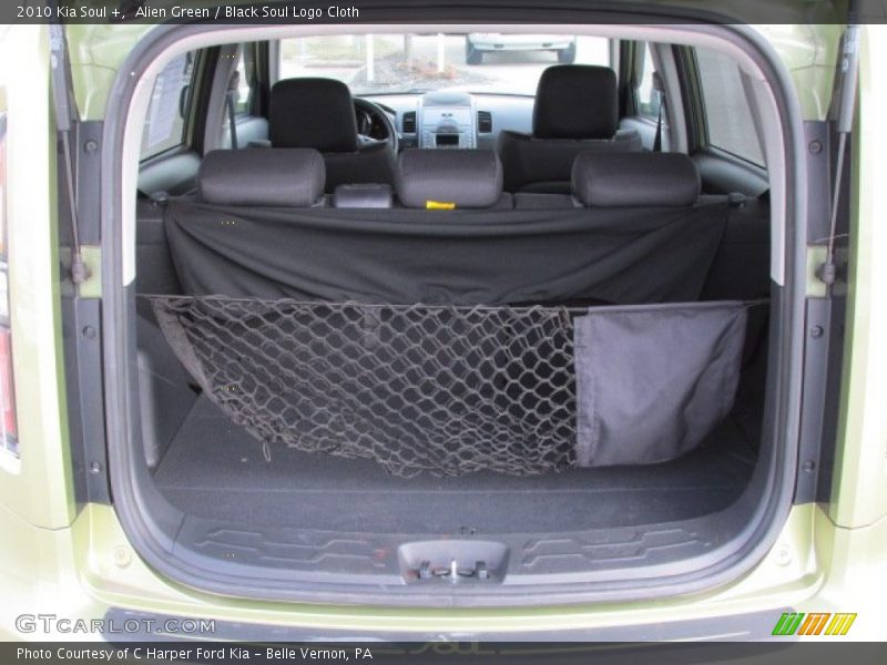 Alien Green / Black Soul Logo Cloth 2010 Kia Soul +