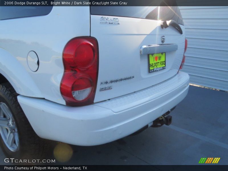 Bright White / Dark Slate Gray/Light Slate Gray 2006 Dodge Durango SLT