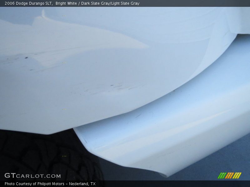 Bright White / Dark Slate Gray/Light Slate Gray 2006 Dodge Durango SLT