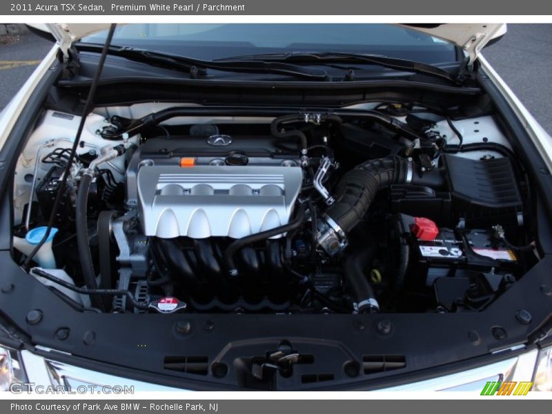 Premium White Pearl / Parchment 2011 Acura TSX Sedan