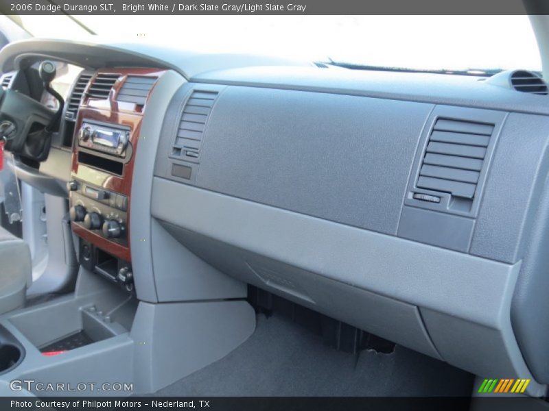Bright White / Dark Slate Gray/Light Slate Gray 2006 Dodge Durango SLT
