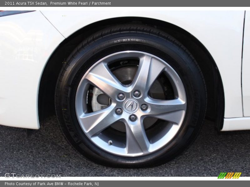 Premium White Pearl / Parchment 2011 Acura TSX Sedan