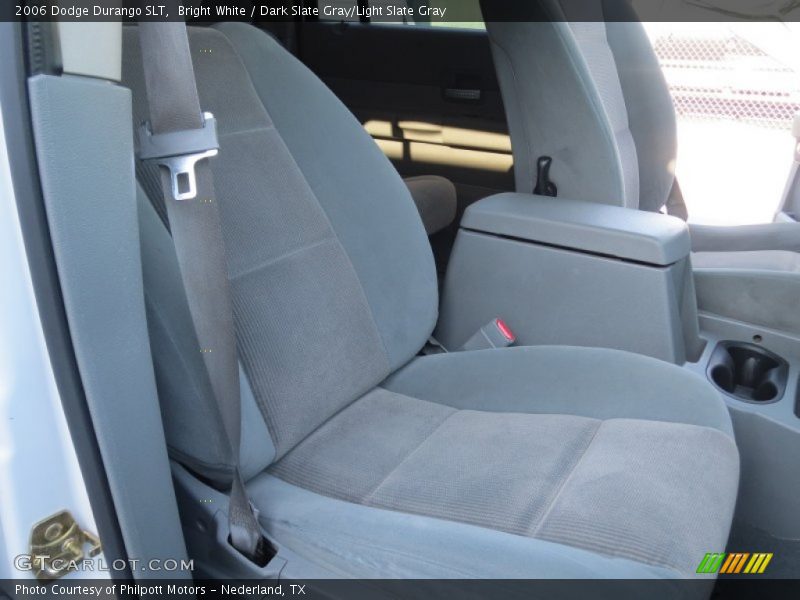 Bright White / Dark Slate Gray/Light Slate Gray 2006 Dodge Durango SLT