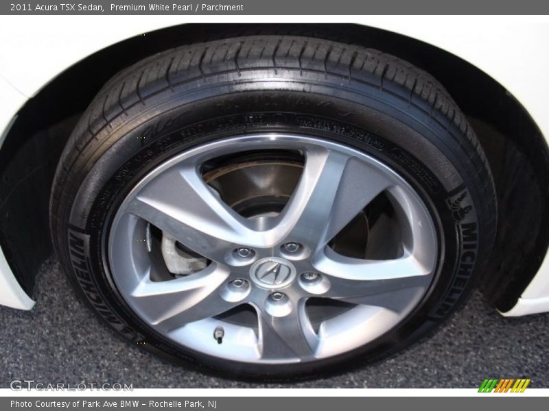 Premium White Pearl / Parchment 2011 Acura TSX Sedan