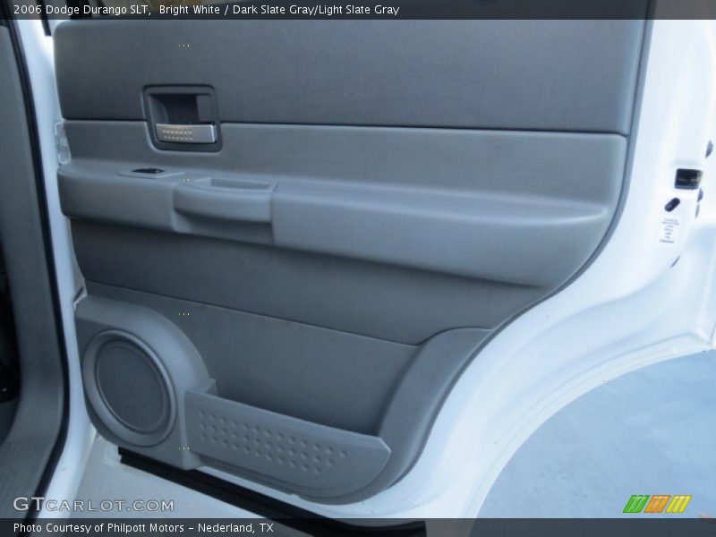 Bright White / Dark Slate Gray/Light Slate Gray 2006 Dodge Durango SLT