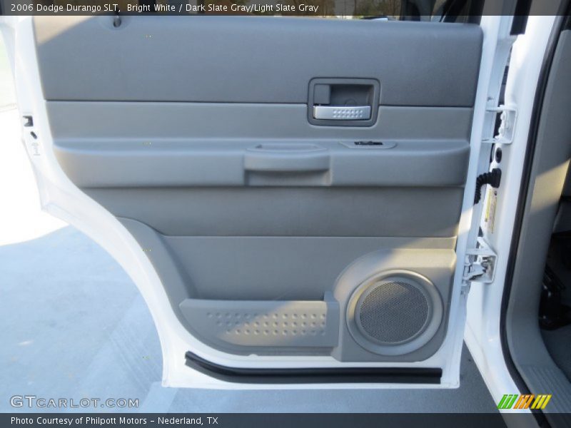 Bright White / Dark Slate Gray/Light Slate Gray 2006 Dodge Durango SLT