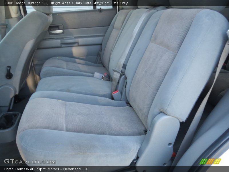 Bright White / Dark Slate Gray/Light Slate Gray 2006 Dodge Durango SLT