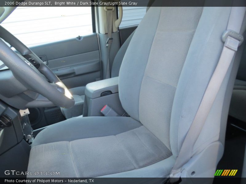 Bright White / Dark Slate Gray/Light Slate Gray 2006 Dodge Durango SLT