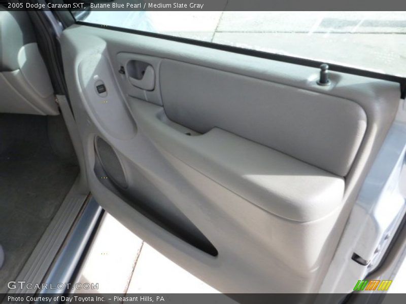 Butane Blue Pearl / Medium Slate Gray 2005 Dodge Caravan SXT