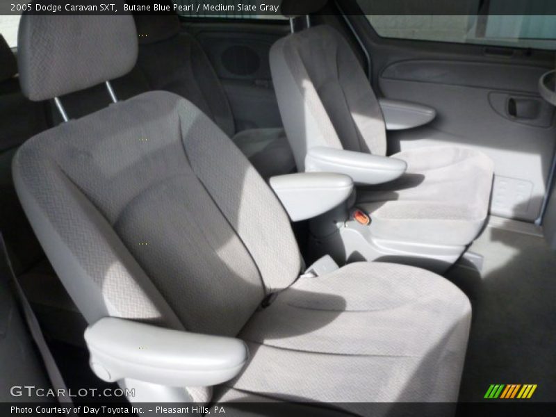 Butane Blue Pearl / Medium Slate Gray 2005 Dodge Caravan SXT