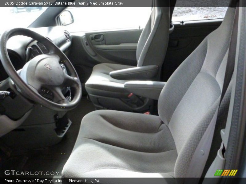 Front Seat of 2005 Caravan SXT