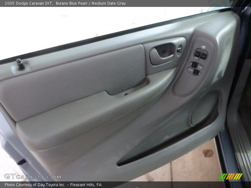 Butane Blue Pearl / Medium Slate Gray 2005 Dodge Caravan SXT