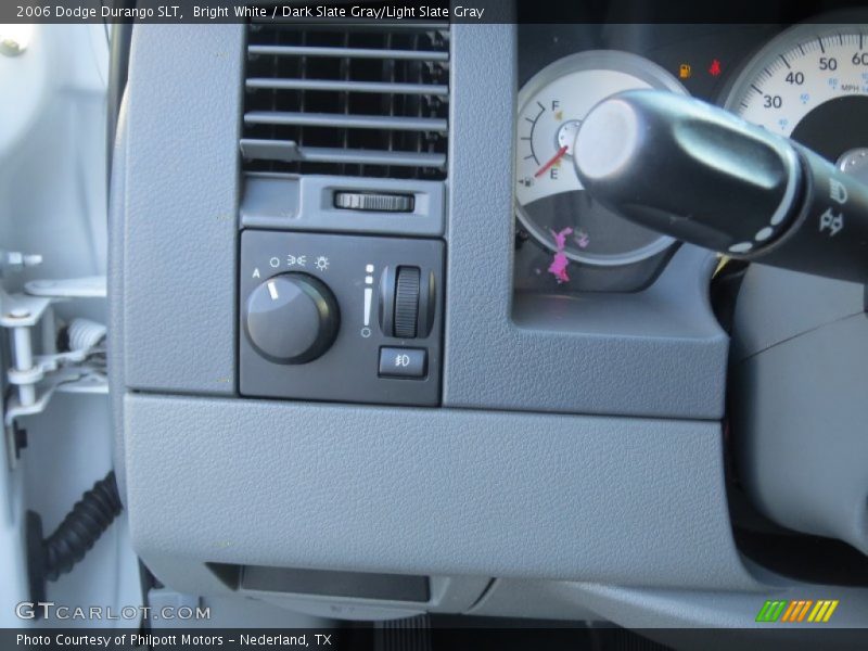 Bright White / Dark Slate Gray/Light Slate Gray 2006 Dodge Durango SLT