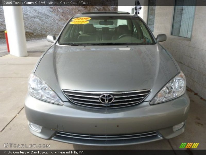 Mineral Green Opal / Taupe 2006 Toyota Camry XLE V6