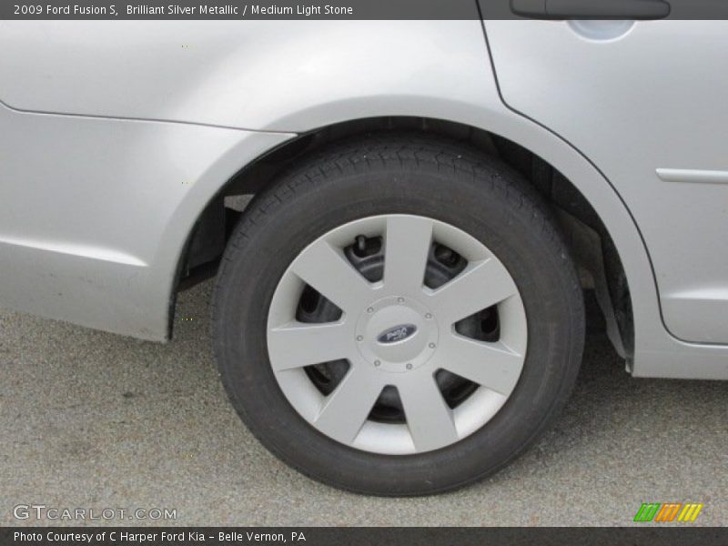 Brilliant Silver Metallic / Medium Light Stone 2009 Ford Fusion S