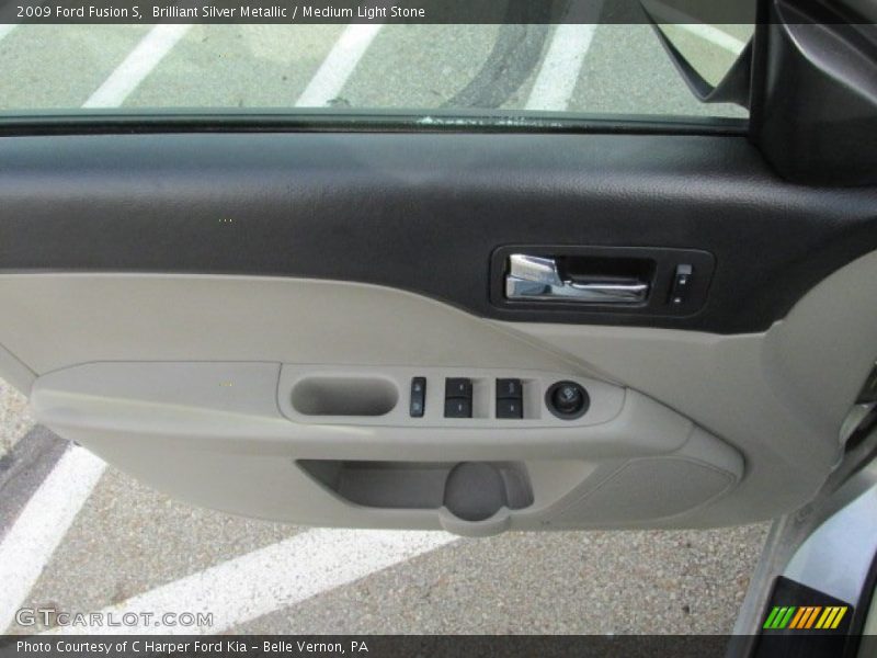 Brilliant Silver Metallic / Medium Light Stone 2009 Ford Fusion S
