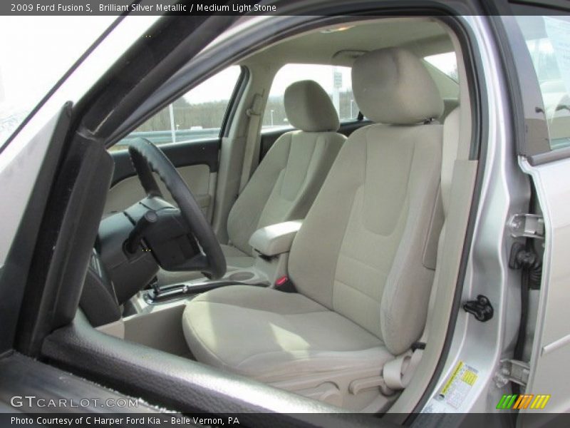 Brilliant Silver Metallic / Medium Light Stone 2009 Ford Fusion S