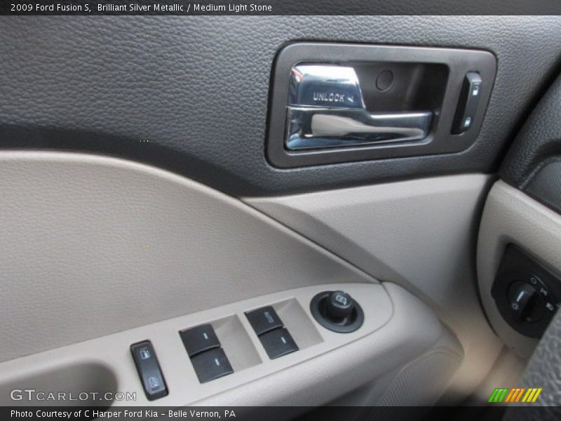 Brilliant Silver Metallic / Medium Light Stone 2009 Ford Fusion S