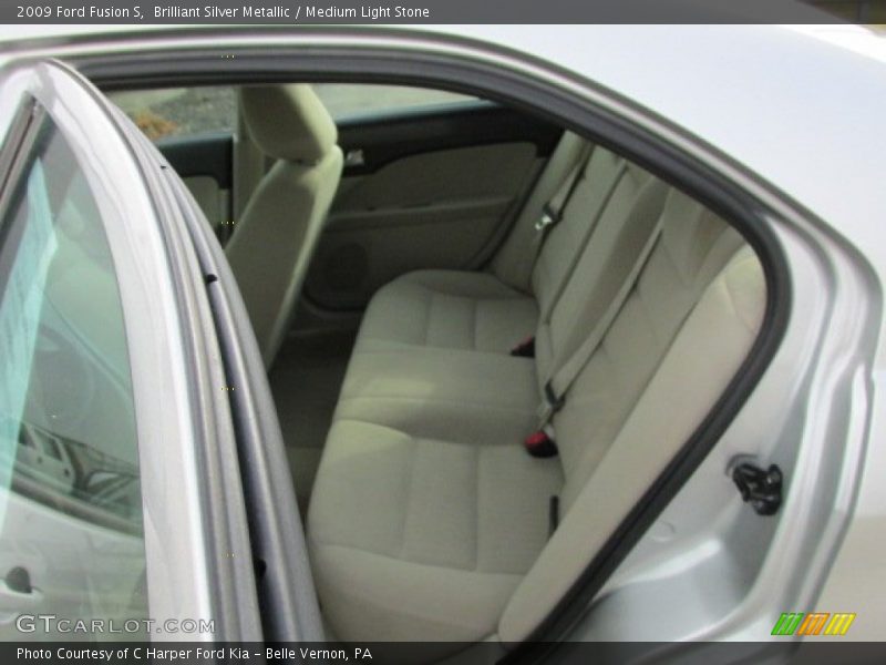 Brilliant Silver Metallic / Medium Light Stone 2009 Ford Fusion S