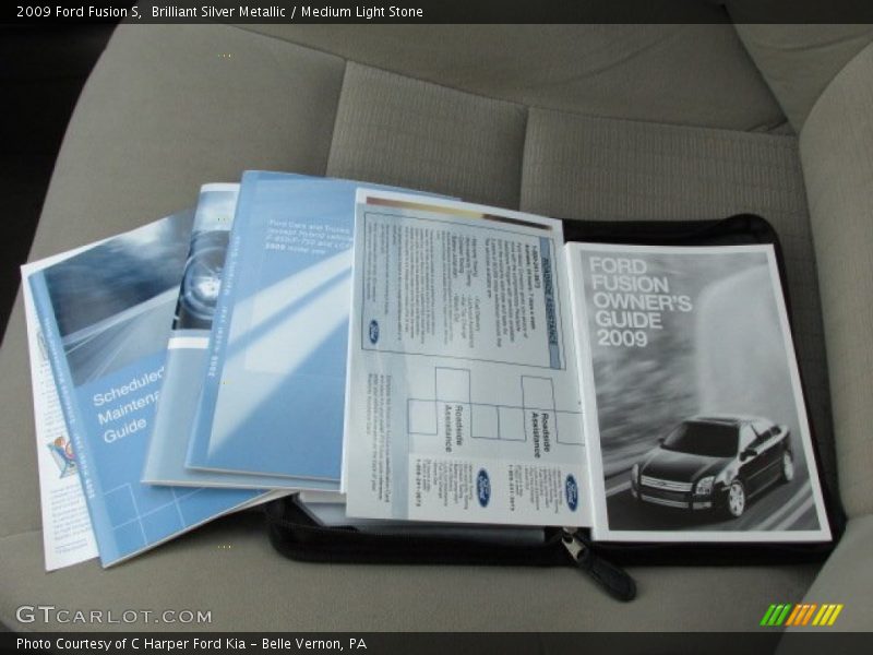 Brilliant Silver Metallic / Medium Light Stone 2009 Ford Fusion S