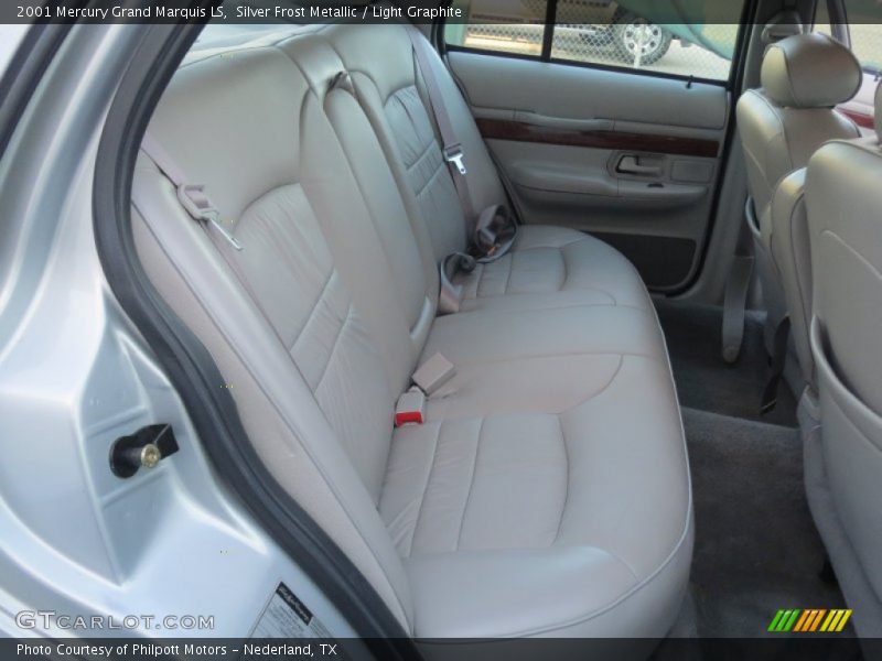 Rear Seat of 2001 Grand Marquis LS