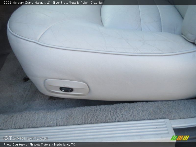 Silver Frost Metallic / Light Graphite 2001 Mercury Grand Marquis LS