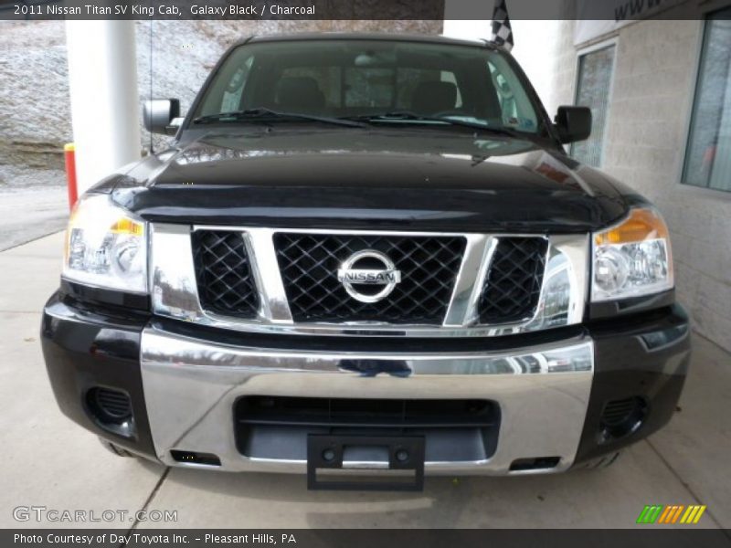 Galaxy Black / Charcoal 2011 Nissan Titan SV King Cab