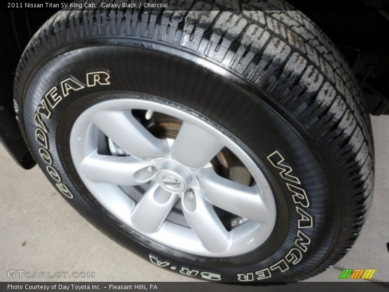 Galaxy Black / Charcoal 2011 Nissan Titan SV King Cab