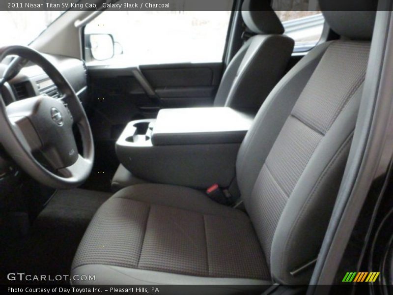 Galaxy Black / Charcoal 2011 Nissan Titan SV King Cab