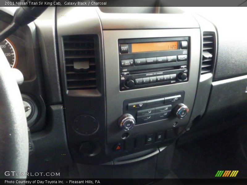 Galaxy Black / Charcoal 2011 Nissan Titan SV King Cab