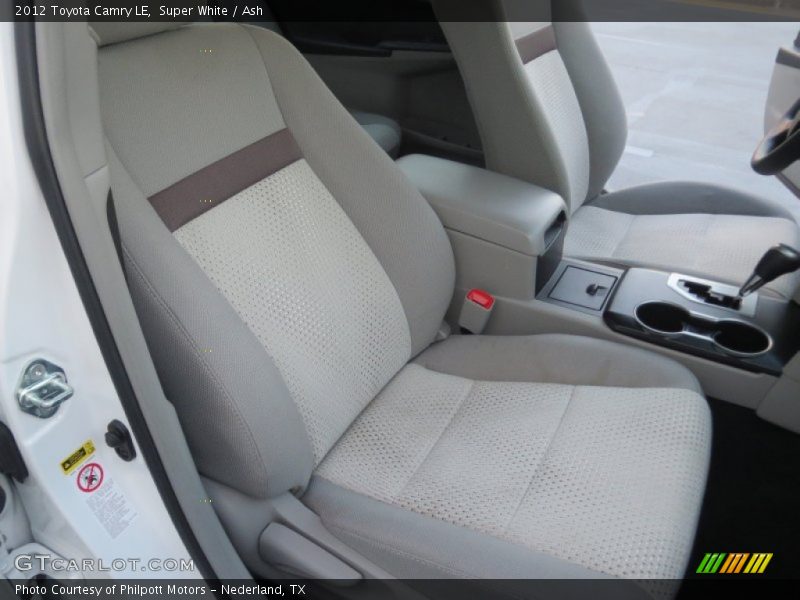 Super White / Ash 2012 Toyota Camry LE