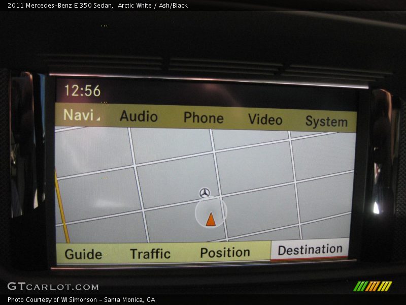 Arctic White / Ash/Black 2011 Mercedes-Benz E 350 Sedan