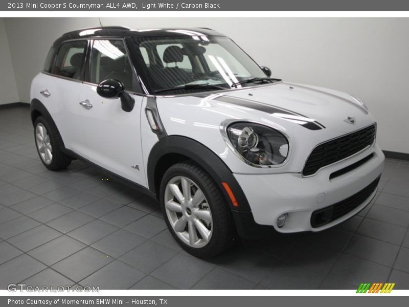 Light White / Carbon Black 2013 Mini Cooper S Countryman ALL4 AWD