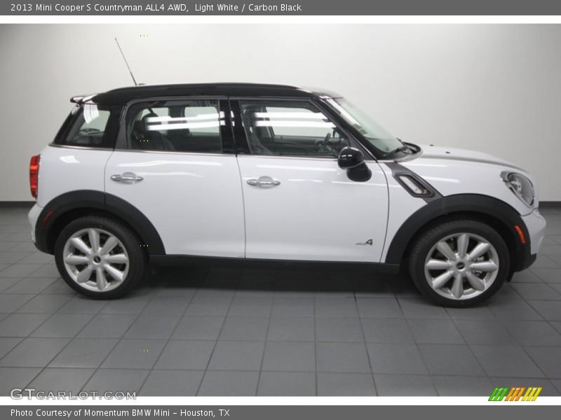 Light White / Carbon Black 2013 Mini Cooper S Countryman ALL4 AWD