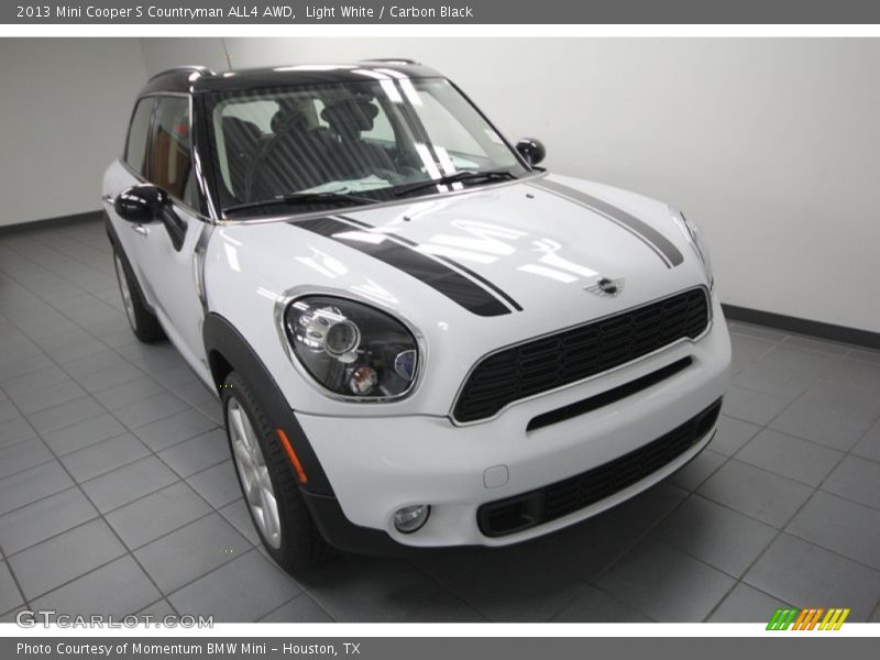 Light White / Carbon Black 2013 Mini Cooper S Countryman ALL4 AWD
