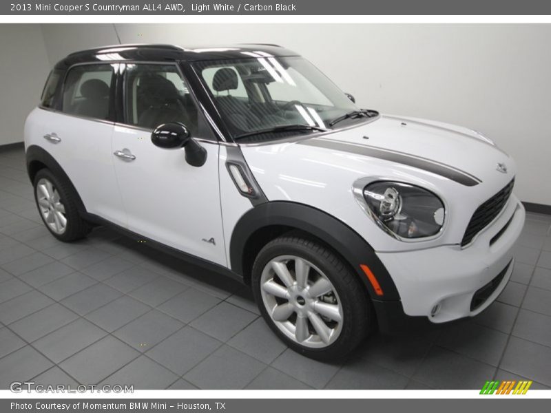 Light White / Carbon Black 2013 Mini Cooper S Countryman ALL4 AWD