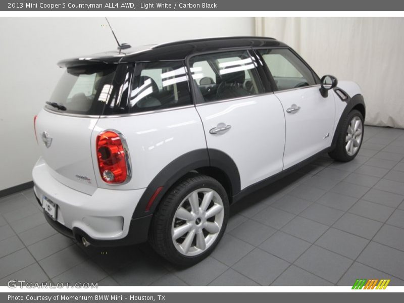 Light White / Carbon Black 2013 Mini Cooper S Countryman ALL4 AWD