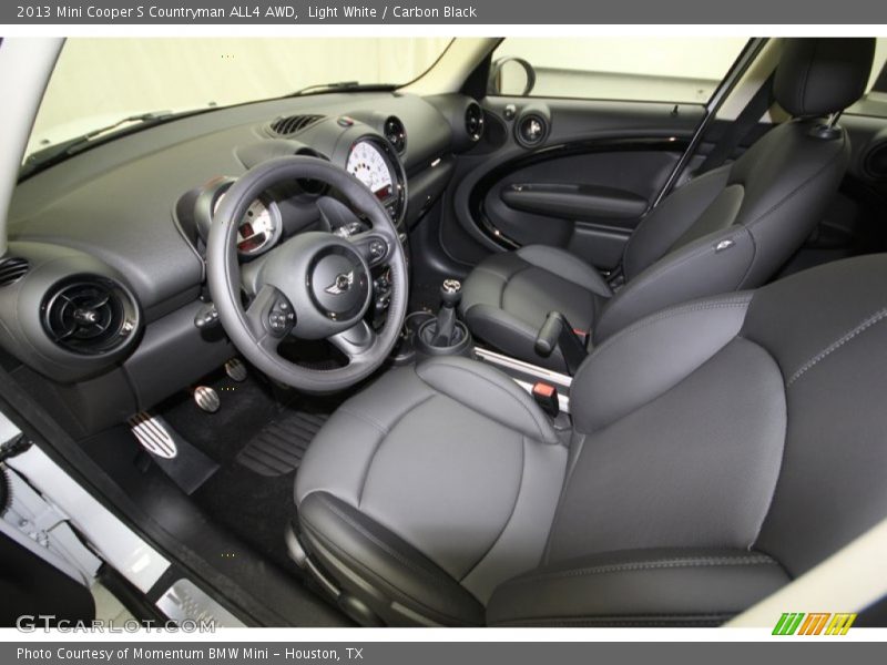 Light White / Carbon Black 2013 Mini Cooper S Countryman ALL4 AWD