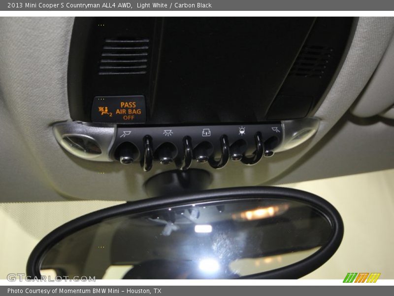 Light White / Carbon Black 2013 Mini Cooper S Countryman ALL4 AWD