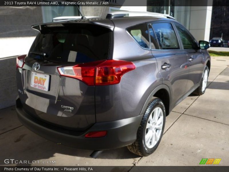 Magnetic Gray Metallic / Ash 2013 Toyota RAV4 Limited AWD