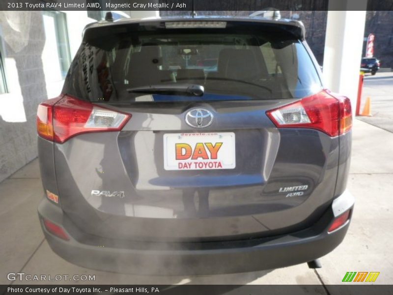 Magnetic Gray Metallic / Ash 2013 Toyota RAV4 Limited AWD
