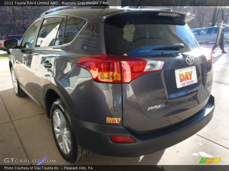 Magnetic Gray Metallic / Ash 2013 Toyota RAV4 Limited AWD