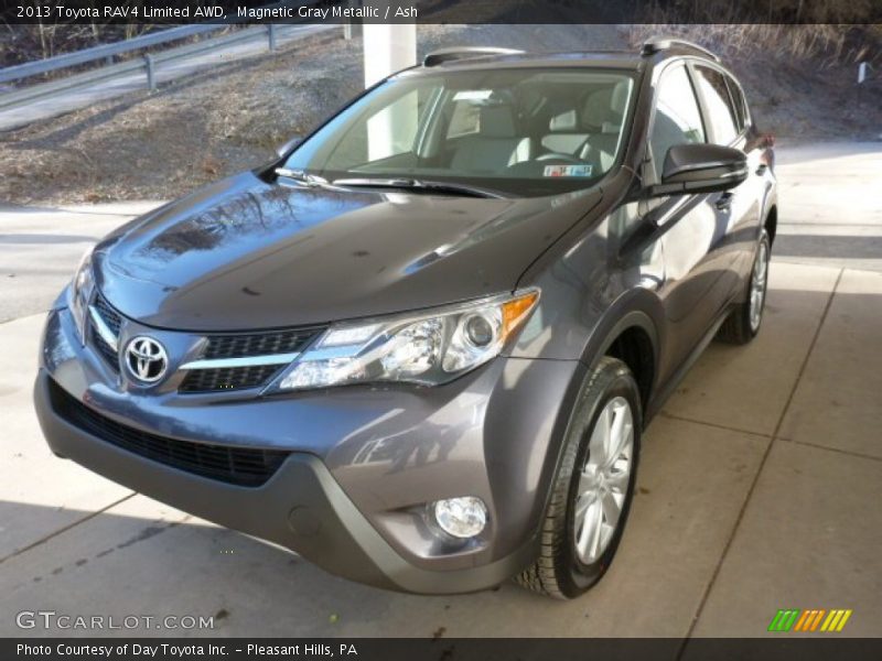 Magnetic Gray Metallic / Ash 2013 Toyota RAV4 Limited AWD