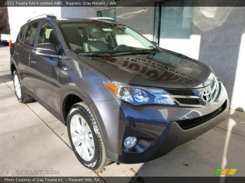 Magnetic Gray Metallic / Ash 2013 Toyota RAV4 Limited AWD