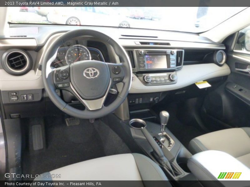 Magnetic Gray Metallic / Ash 2013 Toyota RAV4 Limited AWD